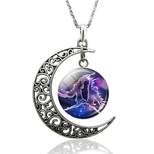 Collier Signe Astrologique Gémeaux | Lune Femme